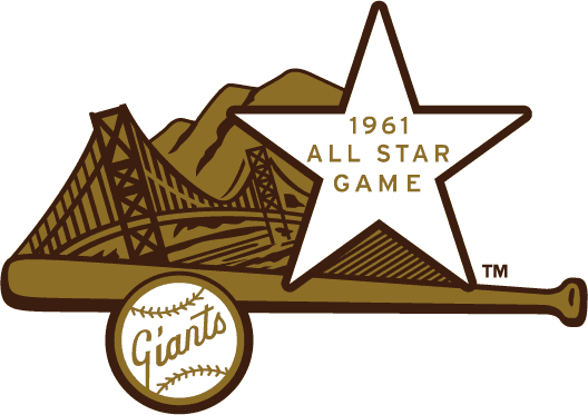MLB All-Star Game 1961 Primary Logo iron on transfers for clothing